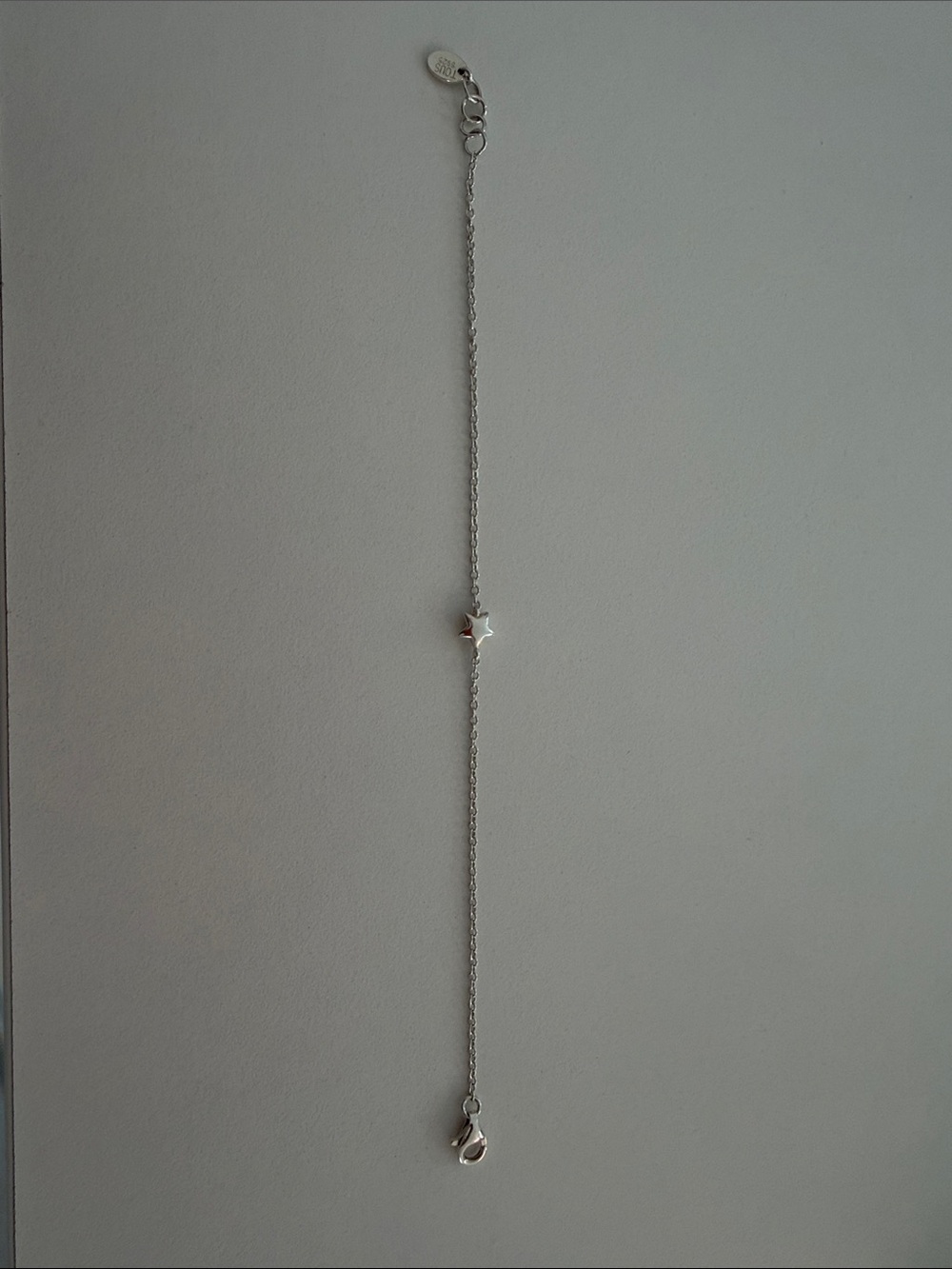 Tous Silver Star Chain Bracelet